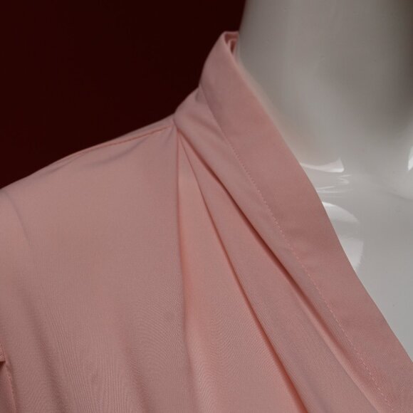 Calvin Klein Pink Short Sleeve Blouse - Picture 6 of 11